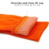 Luwint Knee High Socks for Soccer Baseball Costume, Men and Women size 6-10, 1 Pair (Orange)