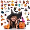 Smilinfit Halloween Temporary Tattoos for Kids, Halloween Party Favors Individually Wrapped Sheets, Halloween Birthday Party Decorations Supplies, Halloween Gifts, Goodie Bag Fillers Tattoo Stickers