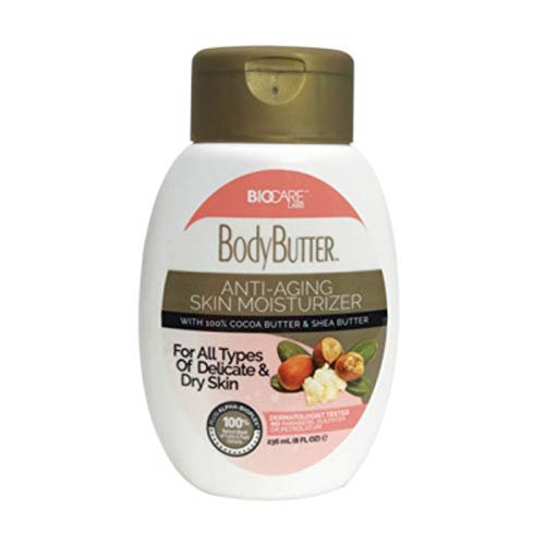 Biocare labs Body butter Anti-Aging Skin Moisturizer,with Cocoa Butter&Shea Butter For All Types of Delicate & Dry Skin, 8 Oz.