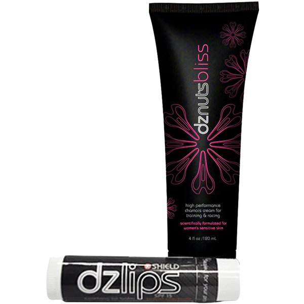 dznuts DZ Lips Care - Lip Repair, Protectant, Moisturizing Balm (DZ Lips + Women's Bliss Chamois Cream)