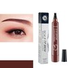 Eyebrow Pencil - Eyebrow Microblading Pen - Eye Makeup Eyebrow Pen Micro 4 Point Brow Pen Lift Long-Lasting Waterproof Natural Eyebrow Hair , Eyebrow Makeup, and Smudge-proof
