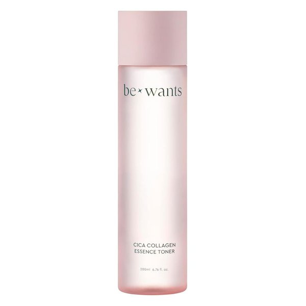 BE+WANTS [K-Beauty] Bewants Hydrating Korean Essence Toner with 85% Centella Asiantica | Facial Toner for Sensitive Skin | moisturizing and skin soothing | Korean Skincare | 6.7 fl oz