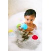 Ubbi Squeeze and Switch Silicone Bath Toys for Toddlers and Baby, Colorful Mix and Match Baby Bath Accessory, Water Toys for Toddler Bath Playtime, Set of 3