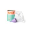 The Hello Cup Extra Small Menstrual Cup, BPA Free, Reusable, Hypoallergenic, Recyclable, Medical Grade TPE, No Silicone, No Rubber, No Latex, Long Lasting, Smooth & Comfortable, XS 1 ct. Lilac