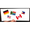 40 Removable Stickers: United Kingdom UK Flag, Great Britain Union Jack British Party Favors, Decals