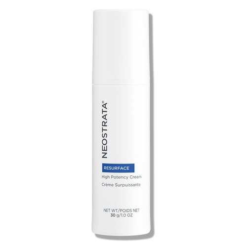 NEOSTRATA High Potency Face Cream AHA Exfoliator & Hydrator with Glycolic Acid, Antioxidants and Vitamin E Fragrance-Free, Oil-Free, Non-Comedogenic, 30 g.