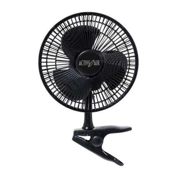 Active Air HORF8 7.5W Ultra Quiet Brushless, 8" Clip on Fan, 7.5 watt