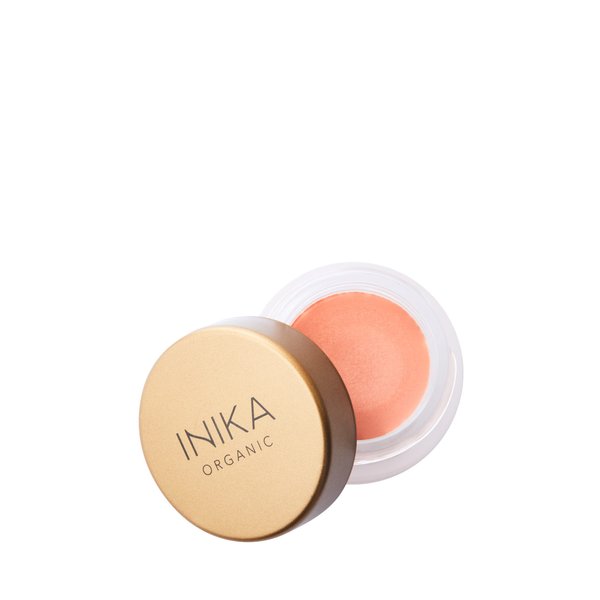 INIKA Organic Vegan Makeup Multi-Use Lip & Cheek Cream with Almond Oil & Vitamin E, Hypoallergenic Lip and Cheek Tint, Natural Formula with Pure Mineral Pigments, Sustainable Packaging, Morning, 3.5 g