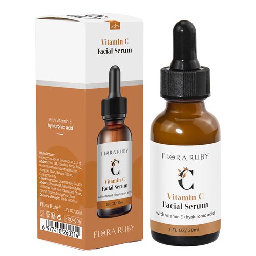 Pure Vitamin C Facial Serum Anti Aging Face Serum with Vitamin C, Hyaluronic Acid, Vitamin E & More – Brightening Serum for Sensitive Skin, Fine Lines & Wrinkles, 1 Fl Oz
