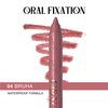 SELESTIA BEAUTY Lip Liner Oral Fixation - Long-lasting & Waterproof Lip Pencil Liner for Precision Application with Sharpenable Tip (BRUHA)