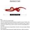 zhidiloveyou 27.6" Hanging Monkey Stuffed Animals Plush Cute Monkey Toy for Kids Adults, Red