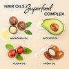 MAREE Hair Oil for Damaged Hair 2 Pack - Keratin Styling & Moisturizing Oil Capsules with Avocado, Jojoba & Argan Oil - Leave-in Anti Frizz Hair Serum for Frizzy and Damaged Hair Vitamins A, E & B5