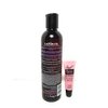 Latinoil Chia Seed Oil Shampoo 8.5 oz, Conditioner 8.5 oz & Hydrating Therapy Mask 8.5 oz Set - Free Starry Sexy Lip Gloss 10ml