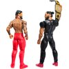 Mattel WWE Main Event Championship Showdown 2-Pack Action Figures & Accessory, Series Roman Reigns vs Jey USO Collectible Set​