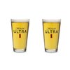 Michelob Ultra Pint Glass - Set of 2