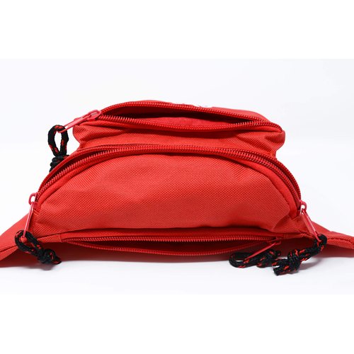 Adoretex Guard Fanny Pack Whistle with Lanyard Equipment Set Red