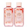 Bath and Body Works Rose Water & Ivy Shower Gel 10 Oz 2 Pack (Rose Water & Ivy)