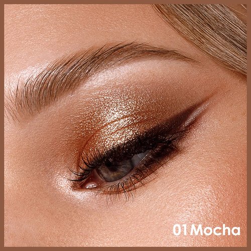 CARSLAN 4 Color Eyeshadow Palette Makeup Set, Nude Neutral Eye Makeup, Matte Naked Eyeshadow Palette, Glitter Shimmer Eyeshadow Contour Palette,Great for Travel, 01