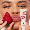 Lanolips Lip Scrub - Natural Lip Exfoliator Made with Lanolin, Vitamin E & Finely Ground Strawberry Seeds - Gentle Sugar Scrub for Healthy, Soft Lips - Strawberry (.35 oz)