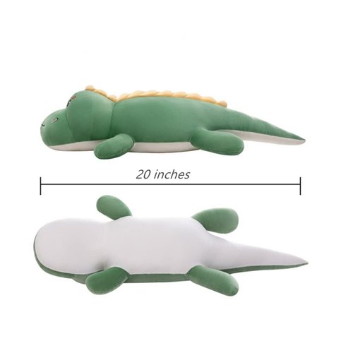 JOSON Dinosaur Plush Pillow, Soft Dinosaur Waist Cushion Plush Pillow, Children's Birthday Gift, Valentine's Day Gift (25 inches)