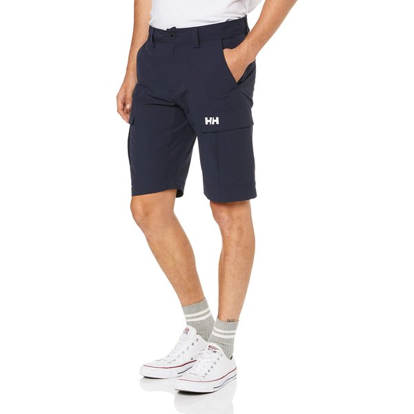 Helly Hansen Men's Standard QD 11" Cargo Shorts, 597 Navy, 32