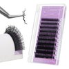 ANNAFRIS Eyelash Extensions Individual Lashes Wool Curl Eyelashes Classic Eyelash Extension Professional (0.07 9-13mm)