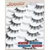 Natural Lashes That Look Like Extensions Strip Lashes Natural Look Thin Band Wispy Eyelashes 13mm Cat Eye False Eyelashes Foxy Eye Lashes 12 mm 7 Pairs S10