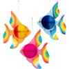 90shine 12PCS Tropical Fish Party Decorations Supplies- Under-The-sea/Mermaid/Luau/Hawaiian/Kids Birthday Table Centerpiece