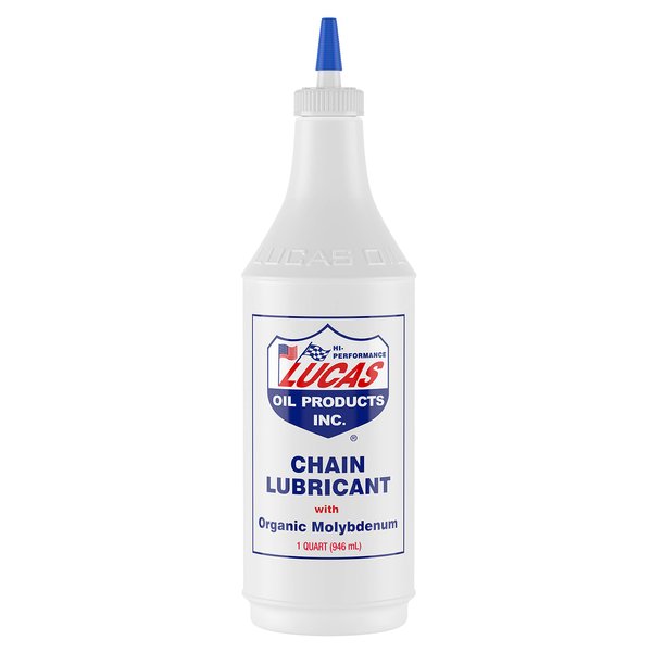 Lucas Oil 10014 Chain Lubricant with Organic Molybdenum - 1 Quart