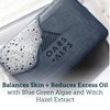 Oars + Alps Blue Charcoal Exfoliating Men's Bar Soap, Dermatologist Tested and Made with Clean Ingredients, Travel Size, 1 Pack, 6 Oz