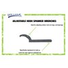 Williams JHW472 Adjustable Hook Spanner Wrench with Span Diameter of 1-1/4 to 3-Inch, Ideal for Adjusting Collars, Lock Nut Rings, and Bearings