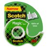 Scotch Magic Tape, 1 Roll, Numerous Applications, Invisible, Engineered for Repairing, 3/4 x 650 Inches, Dispensered (122)