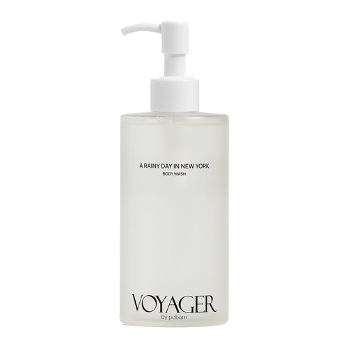 Pobam VOYAGER A Rainy day in New York Body Wash, Citrus with Basil, Woody Vetiver and Cloves, Forest & Fresh Scent, 10.14 Fl. Oz./300ml