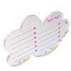 Dazzling Eyelash Grafting Pallet, Acrylic Lash Tile holder, Makeup Palette Eyelash Extensions Storage Gasket Pads with Suction for Tweezers (Cloud-Shaped A)