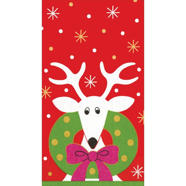 Entertaining with Caspari Dearie Guest Towels, Pack of 15