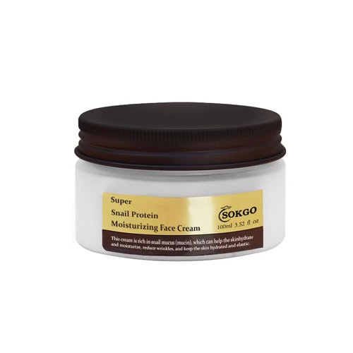 Loske Snail Mucin Cream, 92% Pure Snail Slime Extract Moisturizer for Face and Body, Snail Mucin Essence 92% Snail Slime Face Cream, Face Cream for Moisturizing Repairing
