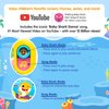 Baby Shark Sing & Learn Pad with Lyrics Booklet, Baby Shark Toys, Interactive Learning Toys for Toddlers, Learning & Education Toys, Baby Shark Gifts for Babies