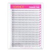 TDANCE Premade Fans Eyelash Extensions 320 Fans Pre Made Fans Lash Extensions Middle Stem Heat Bonded Premade Lash Fans Volume Lash Extensions(320-10D-0.03-C-8-15mm)
