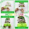 Reptile Party Decorations - Including Reptile Theme Balloons, Happy Birthday Banner, Cake Topper, Hanging Swirl, and Honeycomb Centerpieces for Safari Lizard Swamp Reptile Birthday Party Supplies