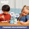 Bluey Paint Your Own Figurine, Fun Paintable Ceramic Bluey Figurine, Includes 6 Acrylic Paints, Paintbrush, Bluey Toys, Bluey Birthday Decorations, Bluey Party Favors, Kids Activities, Bluey Figures