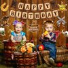 Cowboy Party Decorations, Cowboy Theme Party Decorations Include Western Cowboy Happy Birthday Banners and Hanging Swirls, Cowboy Birthday Decorations Supplies for Boys