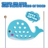 Skrtuan Wooden Lacing Whale Threading Toys Wood Block Puzzle Car Airplane Travel Game Montessori Early Development Fine Motor Skills Educational Gift for 1 2 3 Years Old Toddlers Baby Kids