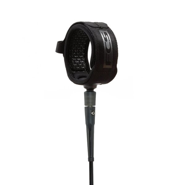 FCS All Around Surfboard Leash - Black - 10'