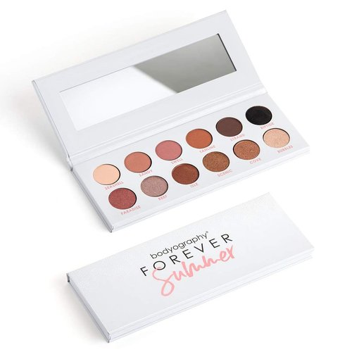 Bodyography Forever Summer Eyeshadow Palette for Women - 0.24 oz Eye Shadow