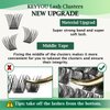 Lash Clusters,96 Pcs Cluster Lashes D Curl 10mm DIY Lash Extensions Eyelash Clusters,KEYYOU Volume Wispy Individual Lashes Soft&Comfortable Easy DIY at Home(Y13,D-10mm)