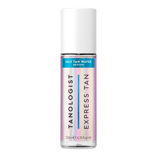 Tanologist Express Self Tan Water - Self Tanner for Face & Body, Medium - Bronzing Mist - Hydrating Tanning Mist, Natural Ingredients & Vegan - 6.78 Fl Oz