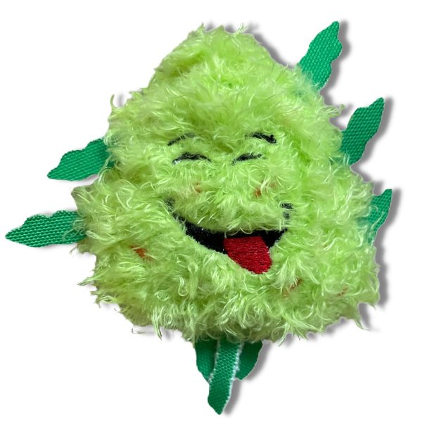 PAW:20 Bud Jr. The Weed Nug | Funny Cat Toy | Cool Plush Catnip Toy | Fun Novelty Gift | Play and Funny Photos