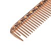Aluminum Hair Comb Metal Cutting Hairdressing Barbers Combs Anti-Static Ultra Thin Rose Gold