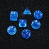 Laochoes Role Playing Dice,D&D RPG Dice,Dungeons and Dragons Dice Set,Mystery Dice,Polyhedral Dice,10 Sided Dice,D20 (Blue)