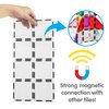 PicassoTiles Clear Transparent Magnetic Building Tiles Blocks Expansion Construction Set Magnets STEM Learning Kit Educational Toys Preschool Toddler Children Boys and Girls Ages 3+ Years